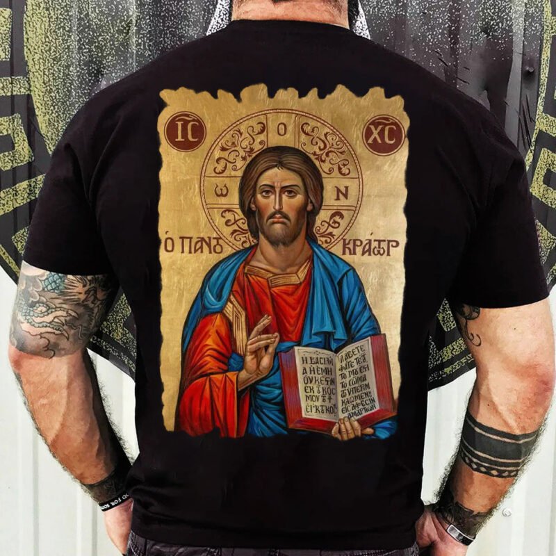 Jesus Victory Theme Inspirational Christian Shirt - JES02