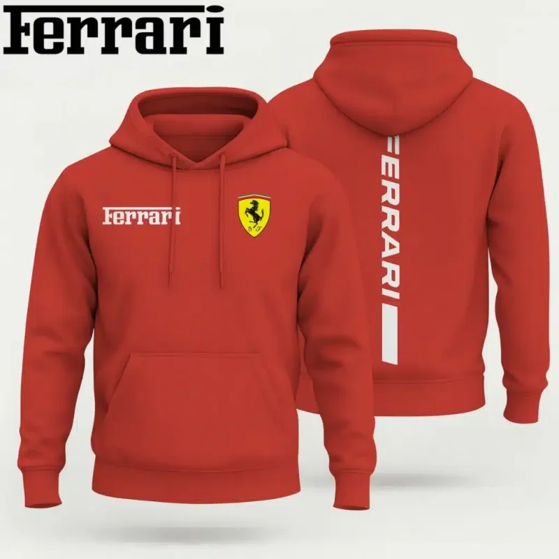 High Quality Unisex Hoodie FERRARI - HOF05