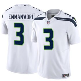 White Seattle Seahawks #3 Nick Emmanwori 2025 F.U.S.E. Vapor Untouchable Limited Stitched Football Jersey - SSR34
