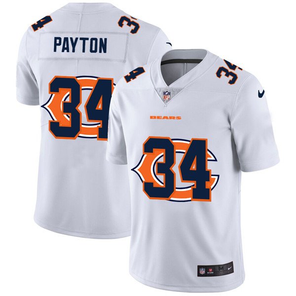 Chicago Bears White #34 Walter Payton Stitched Jersey - CBJ187