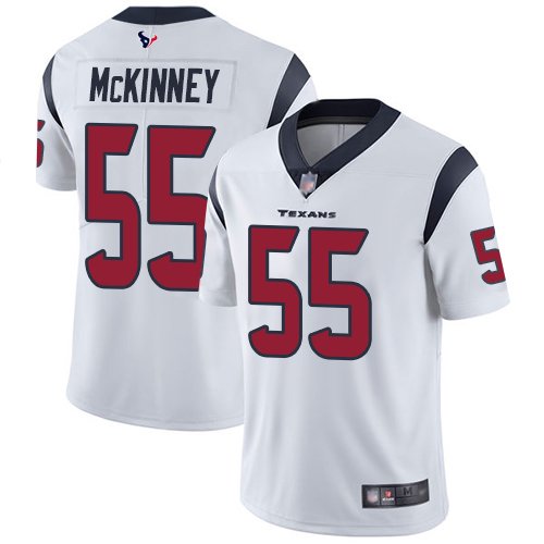 Nike Texans #55 Benardrick McKinney White Stitched NFL Vapor Untouchable Limited Jersey - HTJ08