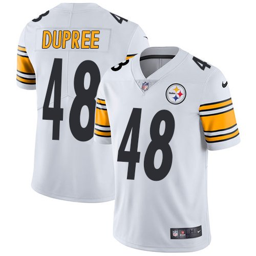 Nike Steelers #48 Bud Dupree White Stitched NFL Vapor Untouchable Limited Jersey - PSJ813