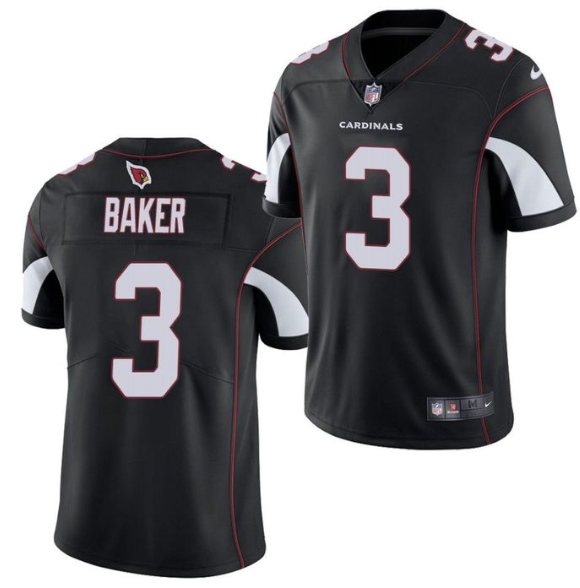 Black Arizona Cardinals #3 Budda Baker Vapor Untouchable Limited Stitched Jersey - ACJ253