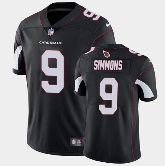 Black Arizona Cardinals #9 Isaiah Simmons Vapor Untouchable Limited Stitched Jersey - ACJ49