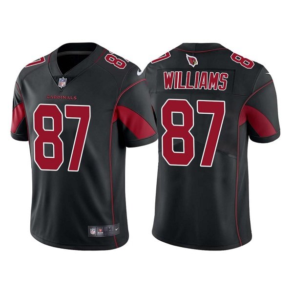 Black Arizona Cardinals #87 Maxx Williams Color Rush Limited Stitched Jersey - ACJ155