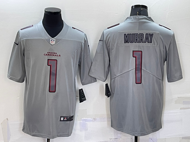 Grey Arizona Cardinals #1 Kyler Murray Atmosphere Fashion Stitched Jersey - ACJ39