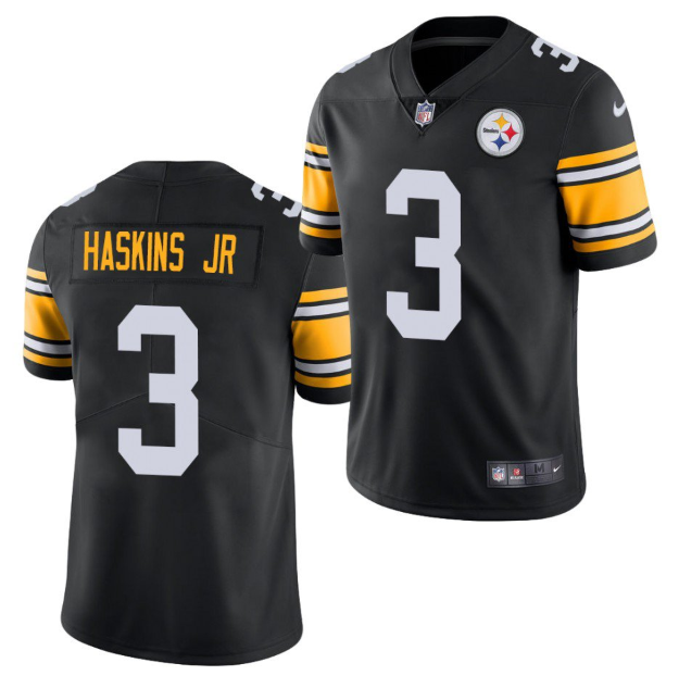 Black Pittsburgh Steelers #3 Dwayne Haskins Jr. Vapor Untouchable Limited Stitched Jersey - PSJ214