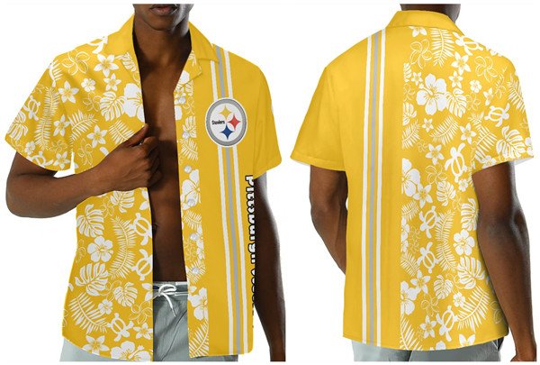 Yellow Pittsburgh Steelers Jersey - PSJ675