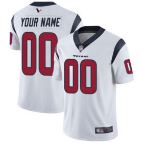 White Houston Texans 2023 Draft Custom Vapor Untouchable Limited Stitched Jersey - HTJ240
