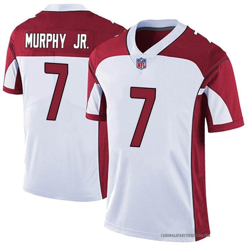 Red/White Arizona Cardinals # 7  Byron Murphy Jr Vapor Stitched Jersey - ACJ255