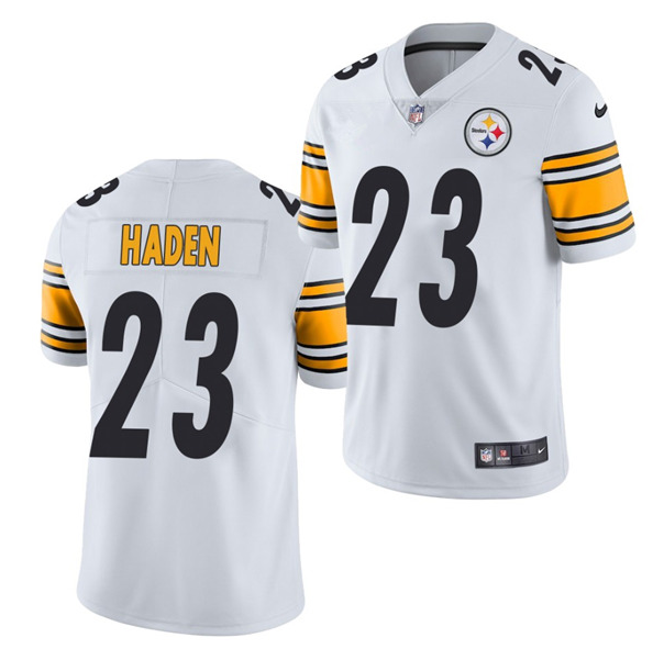 White Pittsburgh Steelers #23 Joe Haden Vapor Untouchable Limited Stitched Jersey - PSJ780