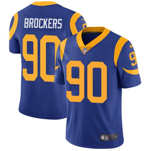 Nike Rams #90 Michael Brockers Royal Blue Alternate Stitched NFL Vapor Untouchable Limited Jersey - LAR576