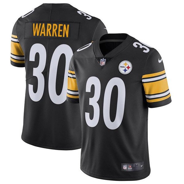 Black Pittsburgh Steelers #30 Jaylen Warren Vapor Untouchable Limited Stitched Jersey - PSJ645