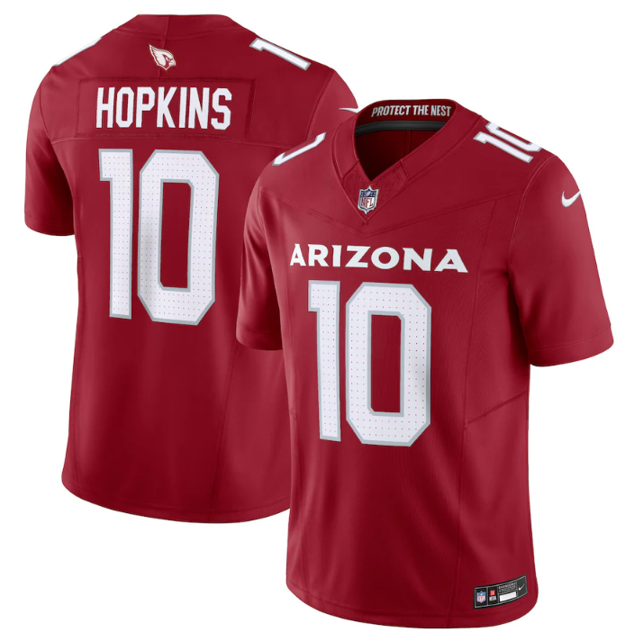 Red Arizona Cardinals #10 DeAndre Hopkins Vapor Untouchable F.U.S.E. Limited Stitched Football Jersey - ACJ186