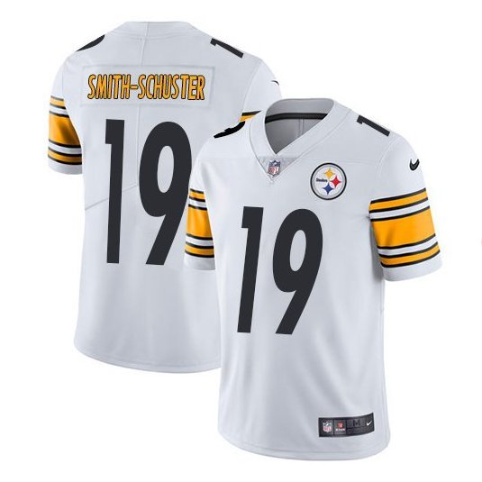 Pittsburgh Steelers #19 JuJu Smith-Schuster White Vapor Untouchable Limited Stitched NFL Jersey - PSJ289