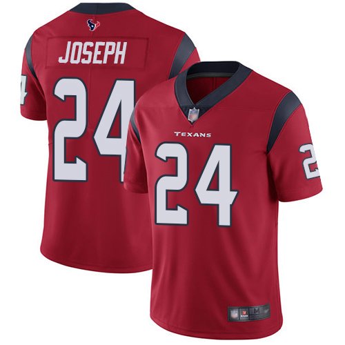 Nike Texans #24 Johnathan Joseph Red Alternate Stitched NFL Vapor Untouchable Limited Jersey - HTJ342