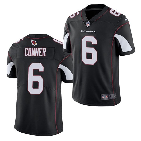Black Arizona Cardinals #6 James Conner 2021 Vapor Untouchable Limited Stitched Jersey - ACJ143