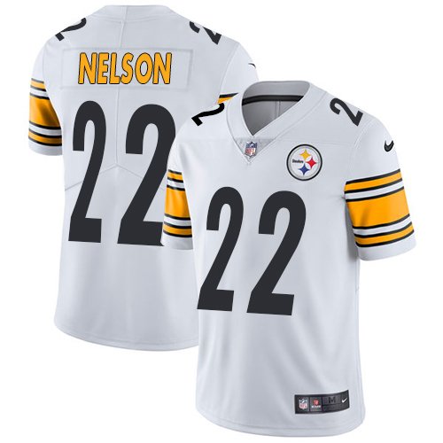 Nike Steelers #22 Steven Nelson White Stitched NFL Vapor Untouchable Limited Jersey - PSJ142