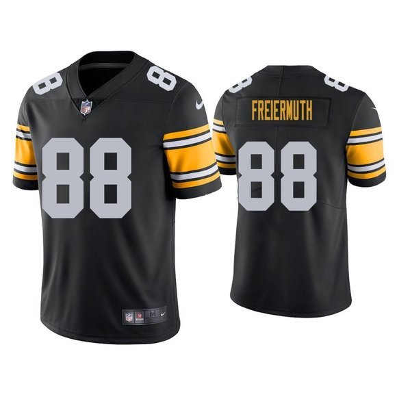 Black Pittsburgh Steelers #88 Pat Freiermuth Vapor Untouchable Limited Stitched Jersey - PSJ120