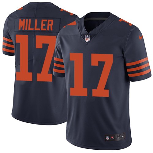 Nike Bears #17 Anthony Miller Navy Blue Alternate Stitched NFL Vapor Untouchable Limited Jersey - CBJ165