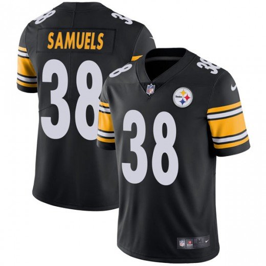 Nike Steelers #38 Jaylen Samuels Black Team Color Stitched NFL Vapor Untouchable Limited Jersey - PSJ143
