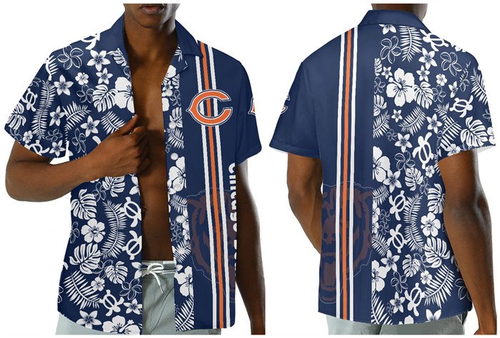 Navy Chicago Bears Blue Jersey - CBJ496