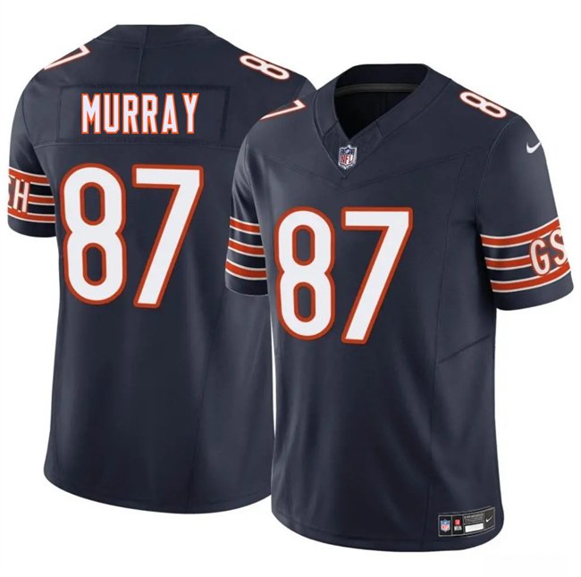 Navy Chicago Bears #87 Jordan Murray 2025 F.U.S.E. Vapor Stitched Football Jersey - CBJ210