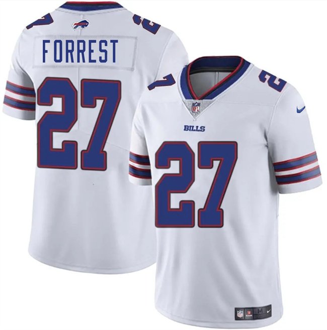 White Buffalo Bills #27 Darrick Forrest 2025 Vapor Untouchable Limited Stitched Football Jersey - BBN57