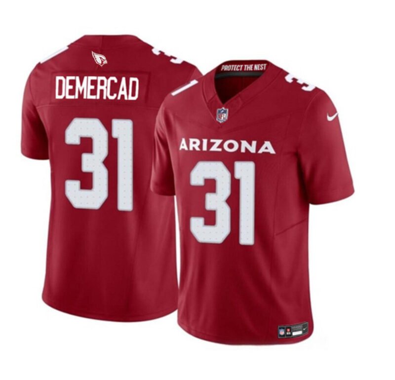 Red Arizona Cardinals #31 Emari Demercado 2023 F.U.S.E. Vapor Untouchable Limited Stitched Football Jersey - ACJ181
