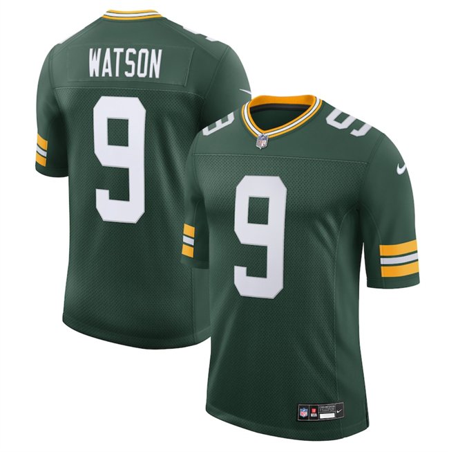 Green Green Bay Packers #9 Christian Watson 2025 New Vapor Untouchable Limited Stitched Football Jersey - GBJ292