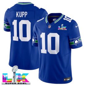 [All Players] Limited Seattle Seahawks Royal Vapor F.U.S.E. Jersey With Super Bowl LX Patch - All Stitched - SSR03