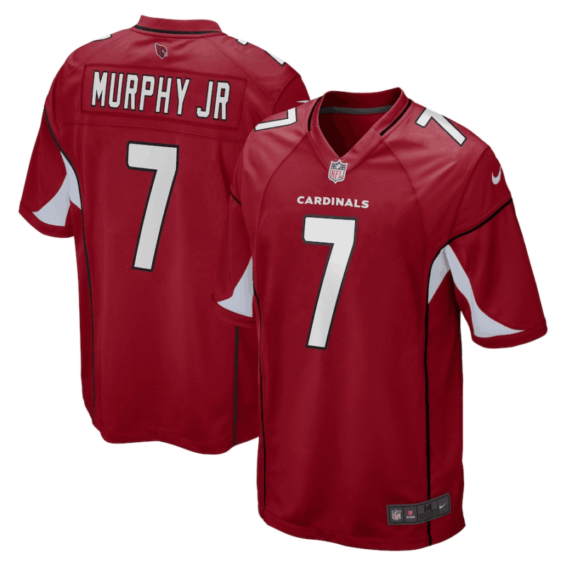 Red Arizona Cardinals # 7  Byron Murphy Jr Game Jersey - ACJ64