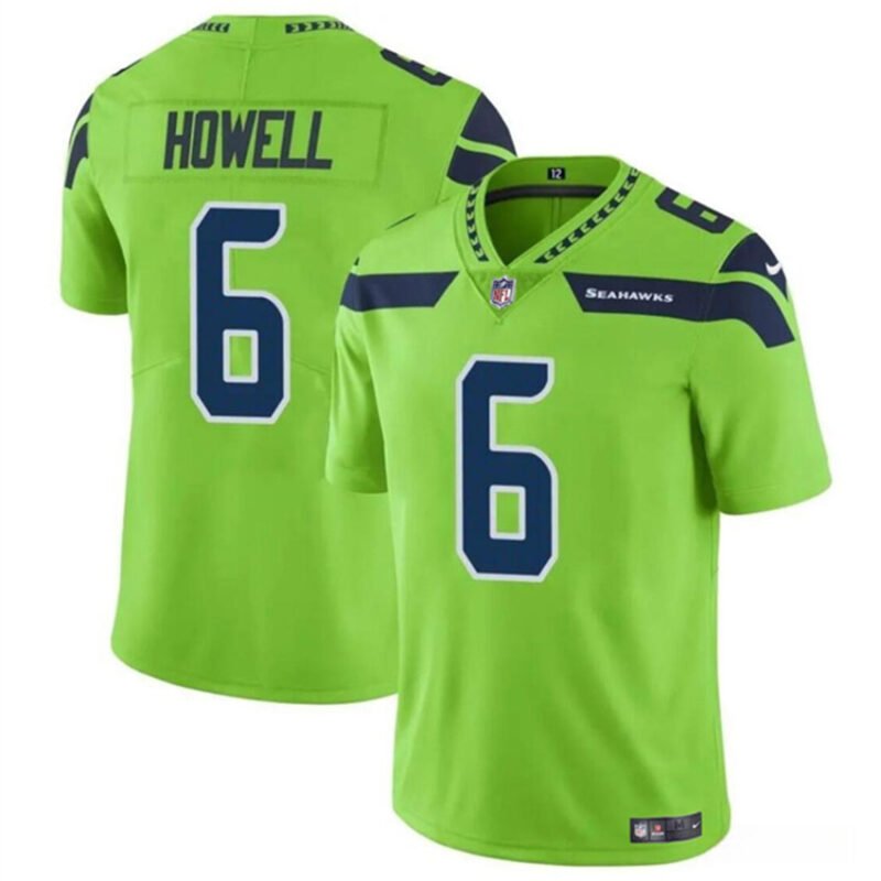 Green Seattle Seahawks #6 Sam Howell Vapor Limited Stitched Football Jersey