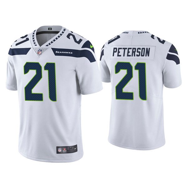 White Seattle Seahawks #21 Adrian Peterson Vapor Untouchable Limited Stitched Jersey