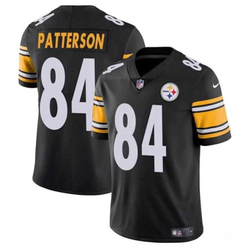 Black Pittsburgh Steelers #84 Cordarrelle Patterson Vapor Untouchable Limited Stitched Jersey - PSJ328