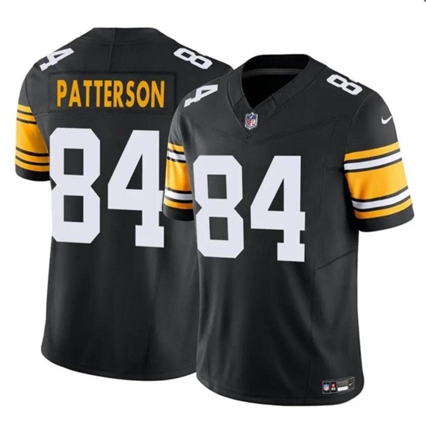 Black Pittsburgh Steelers #84 Cordarrelle Patterson 2024 F.U.S.E. Alternate Vapor Untouchable Limited Stitched Jersey - PSJ650