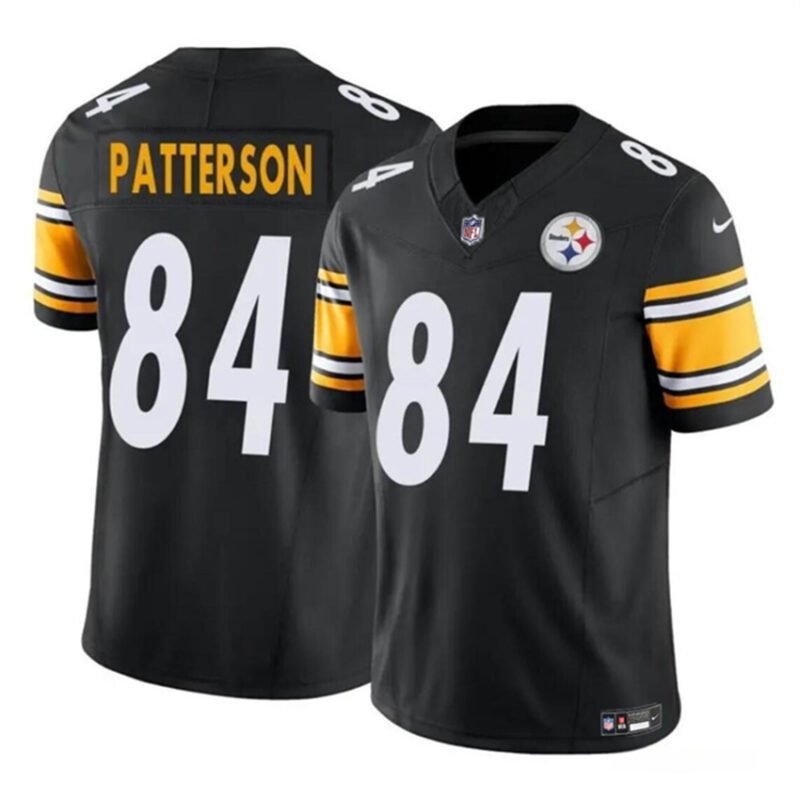 Black Pittsburgh Steelers #84 Cordarrelle Patterson 2024 F.U.S.E. Vapor Untouchable Limited Stitched Jersey - PSJ13
