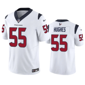 White Houston Texans #55 Jerry Hughes 2023 F.U.S.E Vapor Untouchable Stitched Football Jersey - HTJ19