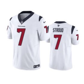 White Houston Texans #7 C.J. Stroud 2023 F.U.S.E Vapor Untouchable Stitched Football Jersey - HTJ325