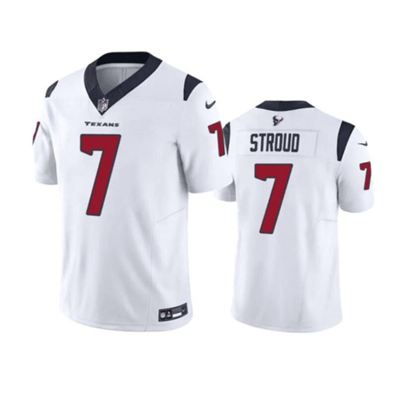 White Houston Texans #7 C.J. Stroud 2023 F.U.S.E Vapor Untouchable Stitched Football Jersey - HTJ325