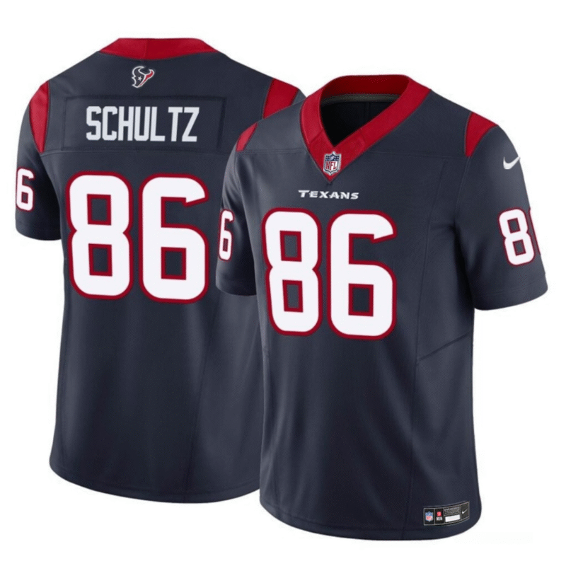 Navy Houston Texans #86 Dalton Schultz 2023 F.U.S.E Vapor Untouchable Stitched Football Jersey - HTJ277