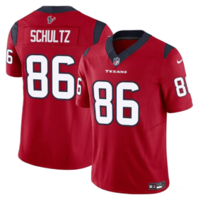 Red Houston Texans #86 Dalton Schultz 2023 F.U.S.E Vapor Untouchable Stitched Football Jersey - HTJ182