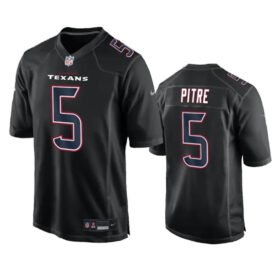 Black Houston Texans #5 Jalen Pitre Fashion Vapor Untouchable Limited Stitched Football Jersey - HTJ216