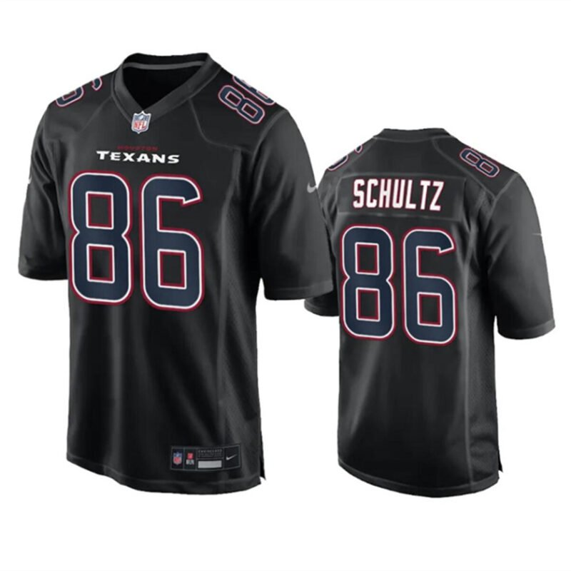 Black Houston Texans #86 Dalton Schultz Fashion Vapor Untouchable Limited Stitched Football Jersey - HTJ12