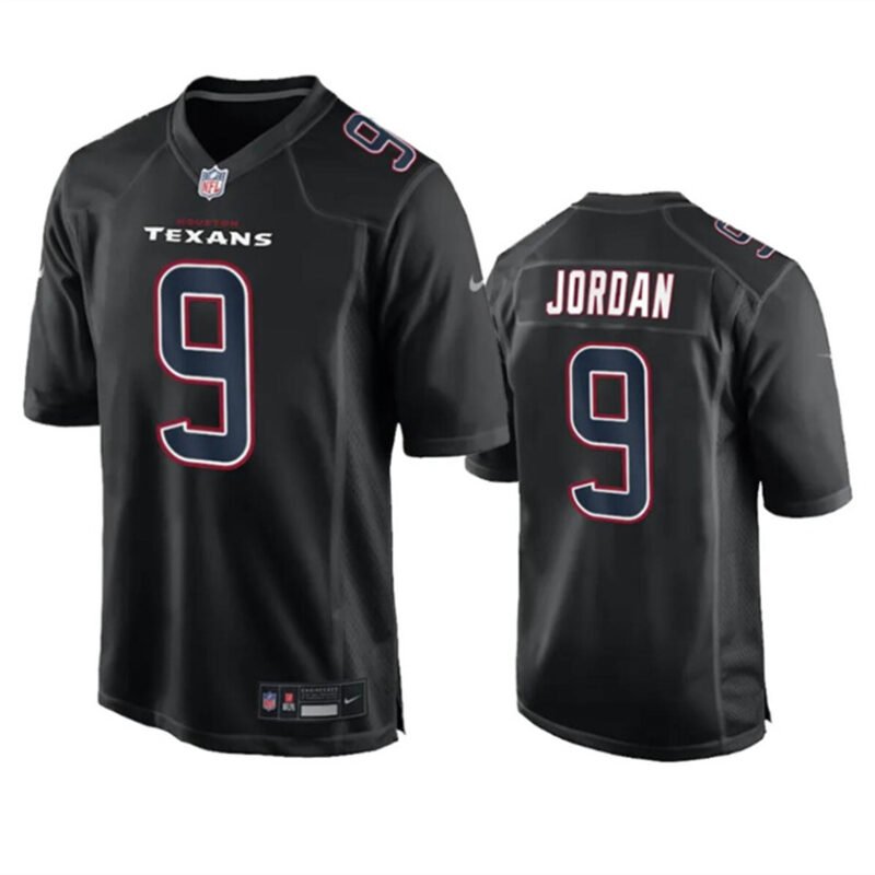 Black Houston Texans #9 Brevin Jordan Fashion Vapor Untouchable Limited Stitched Football Jersey - HTJ390