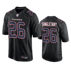 Black Houston Texans #26 Devin Singletary Fashion Vapor Untouchable Limited Stitched Football Jersey - HTJ257