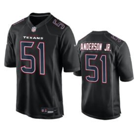 Black Houston Texans #51 Will Anderson Jr. Fashion Vapor Untouchable Limited Stitched Football Jersey - HTJ332