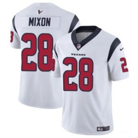 White Houston Texans #28 Joe Mixon Vapor Untouchable Stitched Football Jersey - HTJ149