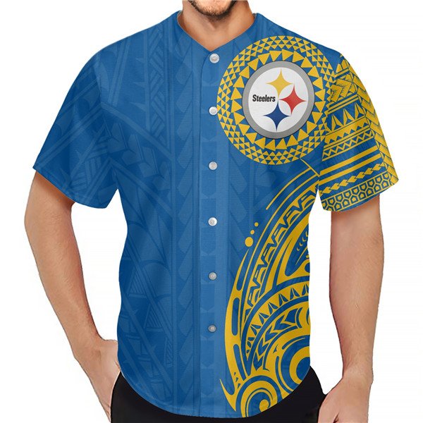 Blue Pittsburgh Steelers Jersey - PSJ379