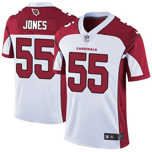 Nike Cardinals #55 Chandler Jones White Stitched NFL Vapor Untouchable Limited Jersey - ACJ72